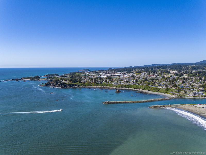 Brookings Oregon Aerial Drone Photography